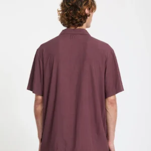 Camisa VOLCOM hombre manda corta lisa single stone