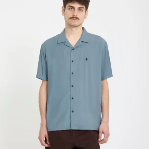 Camisa VOLCOM hombre manda corta lisa single stone