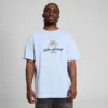 Camiseta GRIMEY de manga corta Mud City Regular azul cielo