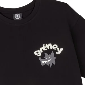 Camiseta GRIMEY manga corta the planet regular tee black
