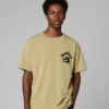 Camiseta GRIMEY manga corta the planet regular khaki