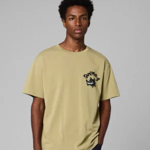 Camiseta GRIMEY manga corta the planet regular khaki