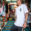 Camiseta VOLCOM hombre manga corta star shields diamante