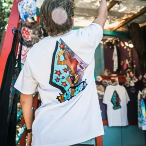 Camiseta VOLCOM hombre manga corta star shields diamante