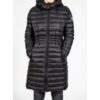 CHAQUETA JOTT VERO con capucha Jott midi 3/4 de plumas pato Mujer negro