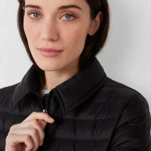 Chaqueta NOUR Jott midi 3/4 de plumas pato Mujer negro