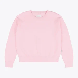 Sudadera WEMOTO nika de cuello redondo en punto de algodón liso