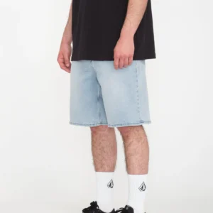 Pantalón VOLCOM para hombre corto denim billow azul