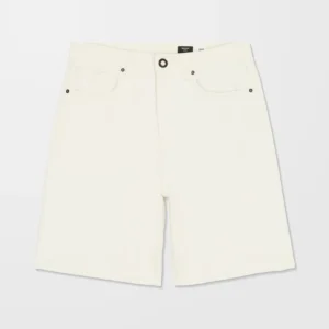 Pantalón VOLCOM para hombre corto denim billow blanco