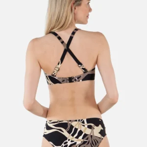 Top de bikini BARTS con tirantes anchos Melyd Multifit estampado
