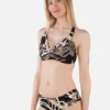 Top de bikini BARTS con tirantes anchos Melyd Multifit estampado