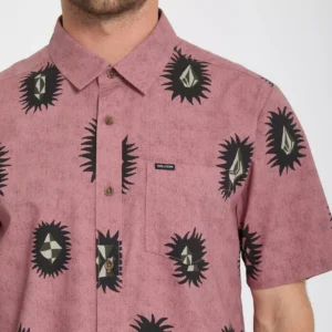 Camisa VOLCOM para hombre dibujos diamantes Markerstone