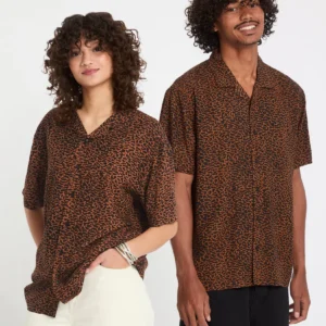 Camisa VOLCOM hombre estampada llamativa utopias print