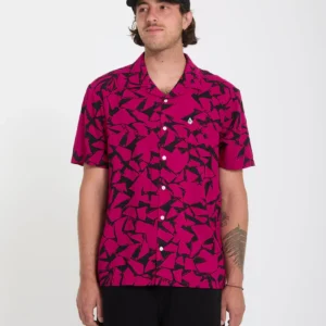 Camisa VOLCOM de hombre fluida y llamativa Boldstone estampada