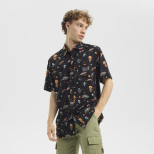 CAMISA HYDROPONIC INVASDERS estampada planetas