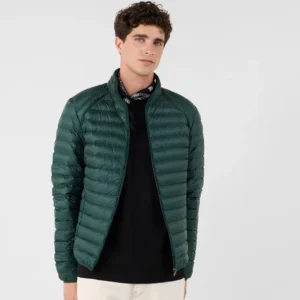 Chaqueta JOTT MAT sin capucha para hombre verde oscuro