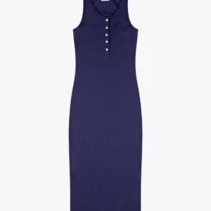 Vestido WEMOTO de punto acanalado de algodón Celia