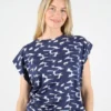 Camiseta top sin mangas WEMOTO FLORINE estampada