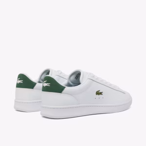Zapatillas LACOSTE de hombre Carnaby Set de piel blanco cocodrilo