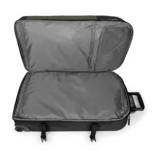 Maleta EASTPAK transit m pro semi rígida con departamentos, muy completa negra y verde