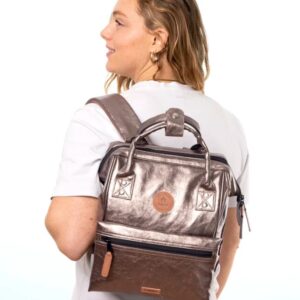 Mochila CABAIA adventurer small multifuncional con brillo