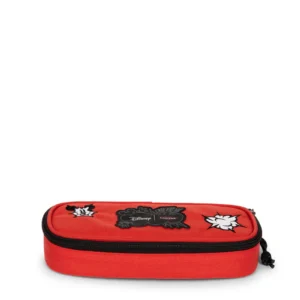 Plumier EASTPAK oval single dom mickey patch rojo edición especial