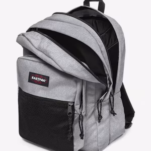 Mochila eastpak pinnacle 38 litros grande completa gris clara