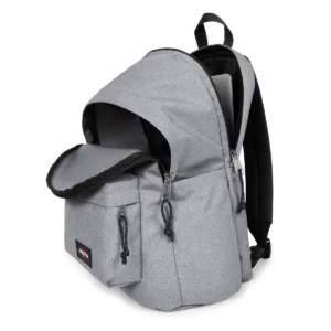 Mochila EASTPAK day office ek0a5bik con funda portatil y porta botellas gris claro