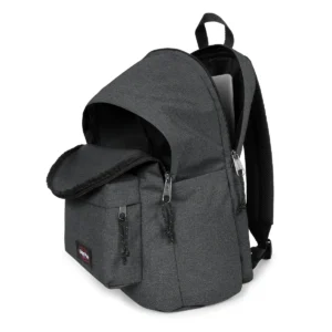 Mochila EASTPAK ek0a5bik day office con funda portatil y porta botellas gris oscuro