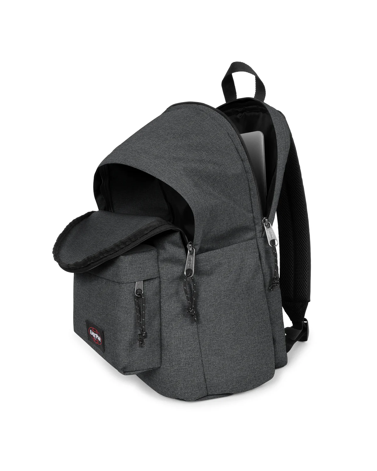 Mochila EASTPAK ek0a5bik day office con funda portatil y porta botellas gris oscuro