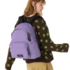 Mochila eastpak ek0a5bg day pak´r con funda portatil y porta botellas lila purpurina