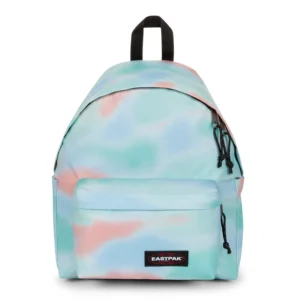 Mochila EASTPAK ek0a5bg day pak´r con funda portatil y porta botellas tie dye purpurina
