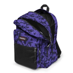 Mochila EASTPAK pinnacle grande y completa de 38 litros estampada violeta