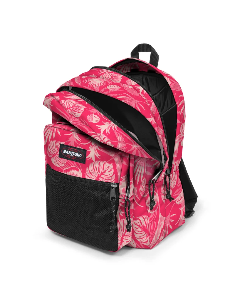 Mochila EASTPAK pinnacle grande y completa de 38 litros estampada rosa