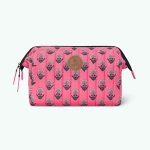 Neceser CABAIA multiusos pinc sienna estampado rosa