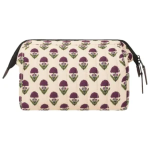 Neceser CABAIA multico cream quilted estampado claro