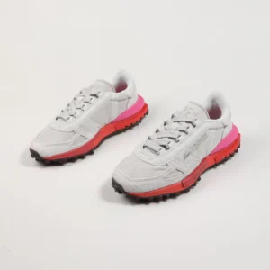 Zapatillas LACOSTE elite active deportivas gris y rosa