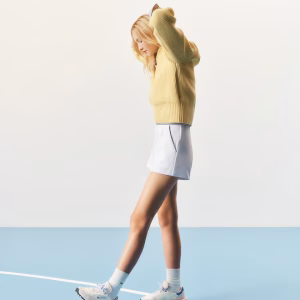 Zapatillas LACOSTE mujer elite active blanco azul y rosa