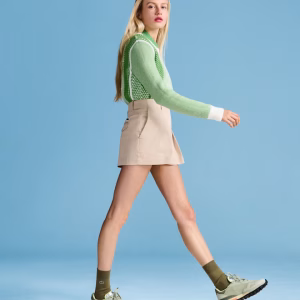 Zapatillas LACOSTE mujer elite active verde plata