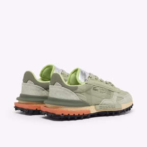 Zapatillas LACOSTE mujer elite active verde plata