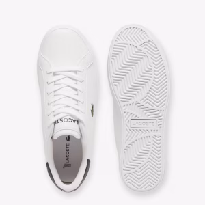 Zapatillas LACOSTE hombre powercourt sneakers blanco cocodrilo