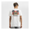 Camiseta HYDROPONIC de manga corta para hombre cabana blanca