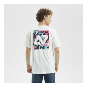 Camiseta HYDROPONIC de manga corta para hombre layout blanca