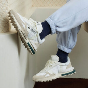 Zapatillas LACOSTE deportivas estilosas elite active blanco y verde