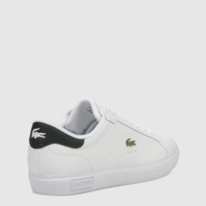 Zapatillas LACOSTE hombre powercourt sneakers blanco cocodrilo