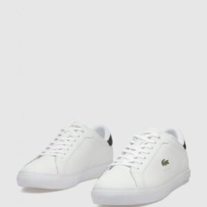 Zapatillas LACOSTE hombre powercourt sneakers blanco cocodrilo