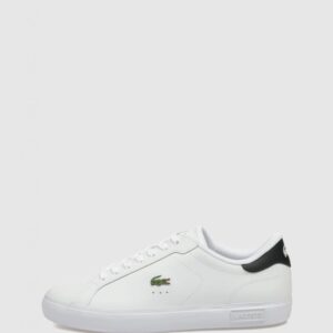 Zapatillas LACOSTE hombre powercourt sneakers blanco cocodrilo