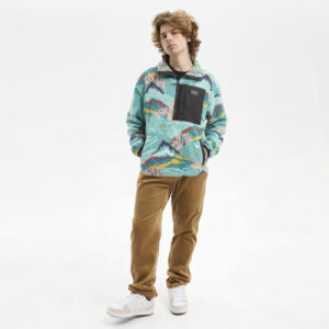 Sudadera HYDROPONIC Polar Lagoon Turquoise ountains Estampada