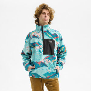 Sudadera HYDROPONIC Polar Lagoon Turquoise ountains Estampada