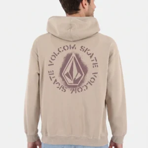 Sudadera VOLCOM Con Capucha Skidder Po Beige